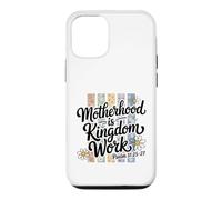 Motif Floral du Royaume de la maternité chrétienne Coque pour iPhone 12/12 Pro