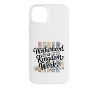 Motif Floral du Royaume de la maternité chrétienne Coque pour iPhone 14 Plus