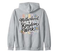 Motif Floral du Royaume de la maternité chrétienne Sweat à Capuche