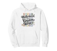 Motif Floral du Royaume de la maternité chrétienne Sweat à Capuche