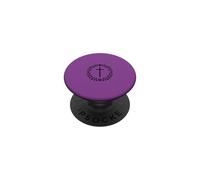 Motif Floral en Croix Rose PopSockets PopGrip Adhésif