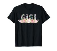 Motif floral Gigi imprimé léopard T-Shirt