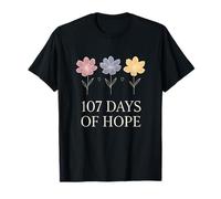 Motif Floral Hommage aux 107 Jours d'espoir T-Shirt