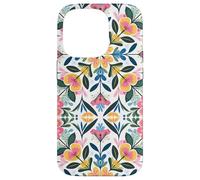 Motif Floral, Illustration botanique, Motif Floral Coque pour iPhone 14 Pro