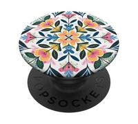 Motif Floral, Illustration botanique, Motif Floral PopSockets PopGrip Adhésif