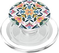 Motif Floral, Illustration botanique, Motif Floral PopSockets PopGrip pour MagSafe