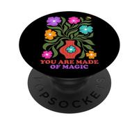 Motif floral magique PopSockets PopGrip Adhésif