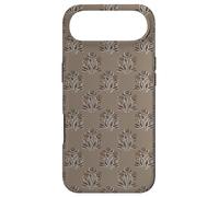 Motif Floral Marron et Marron Clair Style Indien Coque pour iPhone Air