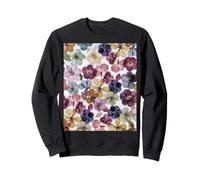 Motif Floral Pastel pressé Sweatshirt