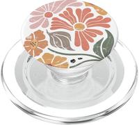 Motif Floral Sauvage bohème Vintage PopSockets PopGrip pour MagSafe