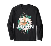 Motif Floral St John USVI Fleur Manche Longue