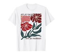 Motif Floral Subtil Anti-Trump, Style bohème Vintage « Not My President » T-Shirt