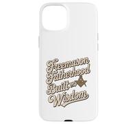Motif Franc-maçon construit sur la Sagesse Coque pour iPhone 15 Plus