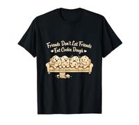 Motif Friends Don't Let Friends Eat Cookie Dough T-Shirt