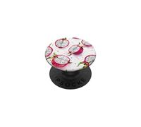 Motif Fruit du Dragon Tropical Estival Amusant PopSockets PopGrip Adhésif