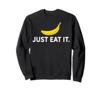 Motif Fruits d'été Just Eat It Banana Sweatshirt