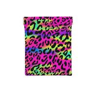 Motif géométrique Abstrait néon Lumineux, Sac de Rangement pour Femmes, Portefeuille supérieur à Presser, Petit Porte-Monnaie, Pochette de Changement
