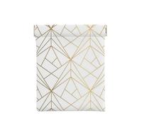 Motif géométrique doré avec Reflets Blancs, Sac de Rangement pour Femmes, Portefeuille supérieur à Presser, Petit Porte-Monnaie, Pochette de Changement