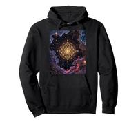 Motif géométrique Mandala Spirituel sacré Cercle Harmonie Sweat à Capuche