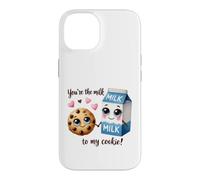 Motif Gourmand You're The Milk to My Cookie Coque pour iPhone 14