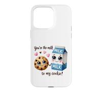 Motif Gourmand You're The Milk to My Cookie Coque pour iPhone 15 Pro Max