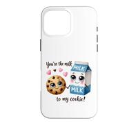 Motif Gourmand You're The Milk to My Cookie Coque pour iPhone 16 Pro Max