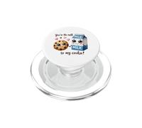Motif Gourmand You're The Milk to My Cookie PopSockets PopGrip pour MagSafe