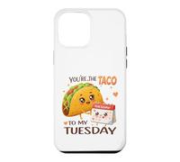 Motif Gourmand You're The Taco to My Tuesday Coque pour iPhone 12 Pro Max