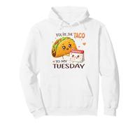 Motif Gourmand You're The Taco to My Tuesday Sweat à Capuche