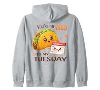 Motif Gourmand You're The Taco to My Tuesday Sweat à Capuche