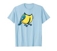 Motif Graphique de mésange Bleue T-Shirt
