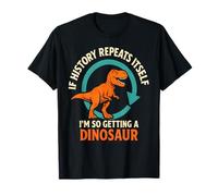 Motif Graphique Humoristique de l'histoire des Dinosaures T-Shirt