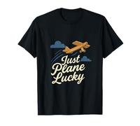 Motif graphique Just Plane Lucky Carpenter T-Shirt