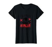 Motif graphique Ninja On Duty Mom Life de covoiturage T-Shirt