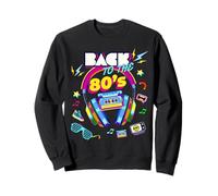 Motif graphique rétro « I'm Back to 80's » Sweatshirt