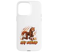Motif Graphique Untamed Fox Spirit Wild Energy Coque pour iPhone 15 Pro Max