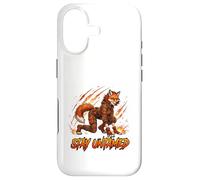 Motif Graphique Untamed Fox Spirit Wild Energy Coque pour iPhone 17