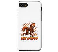 Motif Graphique Untamed Fox Spirit Wild Energy Coque pour iPhone SE (2020) / 7/8