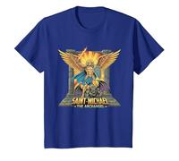 Motif Guerrier de l'archange Saint Michel T-Shirt, Enfant, Bleu Royal, 12 Ans