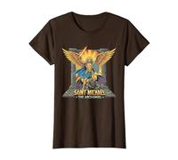 Motif Guerrier de l'archange Saint Michel T-Shirt, Femme, Marron, 3XL