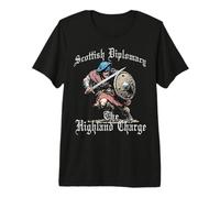 Motif Guerrier du Clan écossais | Histoire de la Charge des T-Shirt Haut de Gamme