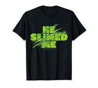 Motif Halloween « He Slimed Me Ghostbusters » T-Shirt