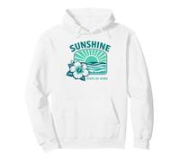Motif Hibiscus Tropical Sunshine State of Mind Sweat à Capuche