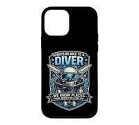 Motif Humoristique « Always Be Nice to A Diver » Coque pour iPhone 12 Mini