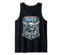 Motif Humoristique « Always Be Nice to A Diver » Débardeur
