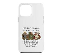 Motif Humoristique de Guerrier médiéval Too Saxon Coque pour iPhone 13 Pro Max