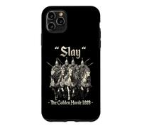 Motif Humoristique de la Horde d'or, Guerrier Cavalier de Coque pour iPhone 11 Pro Max