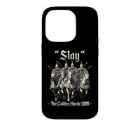 Motif Humoristique de la Horde d'or, Guerrier Cavalier de Coque pour iPhone 14 Pro