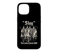 Motif Humoristique de la Horde d'or, Guerrier Cavalier de Coque pour iPhone 15