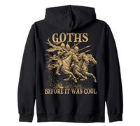 Motif Humour Cavalier Historique Cavalerie Gothique tardive Sweat à Capuche